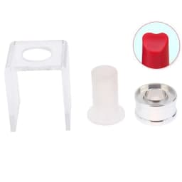 Lipstick Mold Silicone DIY Lip Balm Cosmetic Mould Holder Good Use Lipstick Mould Craft Tool