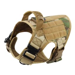 Military Large Dogs Harness Leash Molle Pouches Pet Golden Retriever Training Vest Tactical Harnesses For Dog Accessories