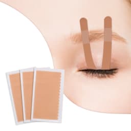 10sheets Grafted False Eyelash Lifting Eyelid Tape Non-woven Eyebrow Protection Tape Lash Extension Under Patch Makeup Tools