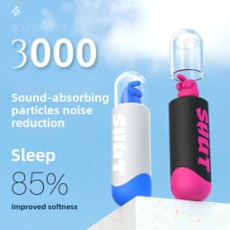 Creative Fist-Shaped Memory Foam Ear Plugs, High Noise Reduction Low Pressure Comfort Earplugs for Sleep Snore Blocking
