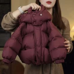 1 2 3 4 5 6 Years Girls Jacket Winter New Solid Color Thick Keep Warm Hooded Zipper Parka For Boys Cotton Down Outerwear