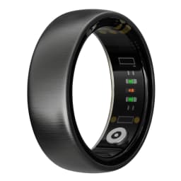 AURA Matt Smart Ring, Fitness & Health Tracker, Sleep and Temperature Monitoring Long‑Lasting Battery GPS Tracking for Men Woman