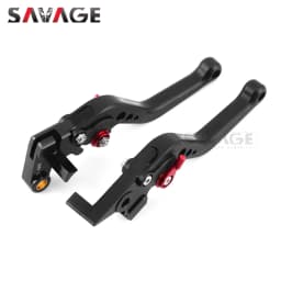2026 Short Clutch Brake Lever For YAMAHA Tenere 700/World Raid/Rally Explore XTZ700 2019-2025 Motorcycle Adjustable Handles