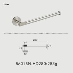 NURLIN Brass Knurled Antique Bronze Bathroom Hardware Towel Rack Toilet Paper Holder Wall Hook