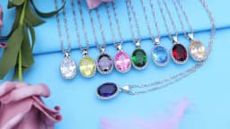 Natural 925 Silver Jewelry Red Birthstone Charm Jewelry Sets Women Earrings/Pendant/Necklace/Ring/Bracelets T055
