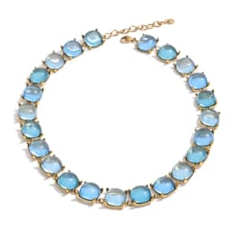 Yhpup Colorful Acrylic Resin Square Chain Necklace Bracelet Earrings Set PVD Plated Stainless Steel Fashion Y2K Jewelry