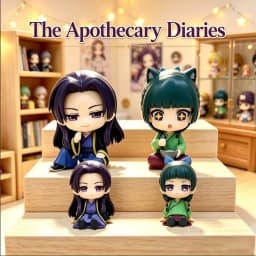New 12cm The Apothecary Diaries Figure Maomao Anime Figure Sunrisepop Model Cute Home Decor Dolls Customized Model Toys Gift