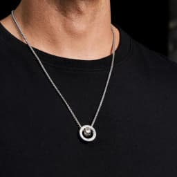 New 925 Sterling Silver Necklace Pendant Beautiful Vintage for Women Man Fashion Clavicle Chain Wedding Jewelry Party Gifts