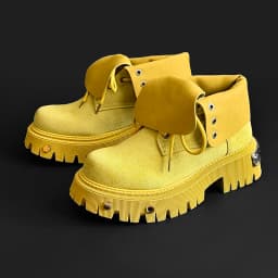 High Top Motorcycle Boots Plus Size 45 Mens Designer Outdoor Work Boots Fashion Casual Leather Height Increased Platform Boots