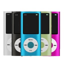 69HA 1.8'' MP3 Music Player Non-destructive Portable MP3 Walkman FM Radio Card External Ultra-thin Recording Music Player