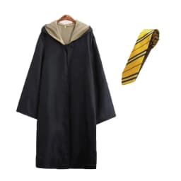 Anime Film Academy Halloween Cosplay Costume Robe Tie Potter Magic Cloak Tie Hermione Costume Fan Holiday Gift