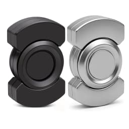 Alloy Metal 3 In1 Fidget Spinner Slider Clicker Magnetic EDC Cool Gadget Silent Stress Relief Enhanced Focus For Adults & Kids
