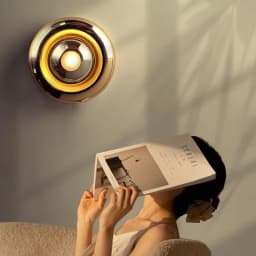 Caren Lighting Futurism Wall Sconces Lighting Design Glass Electroplating LED Bauhaus Contemporary Modern Cozy Light Fixture