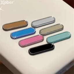 Glitter Diamond Alloy Metal Camera Control Button Cover for iPhone 17 16ProMax Plus Sensitive Smart Lens Capture Button Case