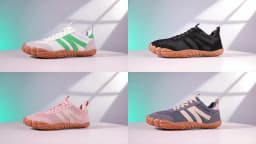 2026 New Wide Toe Barefoot Shoes Mens Womens Zero Drop Minimalist Sneakers Retro Outdoor Non Slip Walking Shoes Casual Sneaker