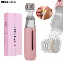 1/2/4/6pcs Derma Roller 0.2mm 105pcs Titanium Needle Lip BOOSTER Microneedle Dermaroller Face Massage Lip Beard Beauty Skin Care