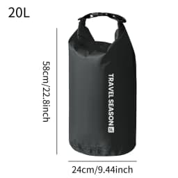 5L/10L/20L Swimming Waterproof Dry Bag for Women Men Outdoor Sport Storage Bag for Kayaking,Swimming,Fishing,Rafting,Floating
