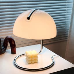 Bauhaus Mushroom Modern Table Lamp for Bedroom Bedside Living Room Nordic LED Creative Desk Lamps Fireless Aromatherapy Lamp