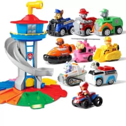 NEW Paw Patrol Toy Set Cartoon Anime Figures Patrol Canine Chase Skye Rebound Bicycle Home Decoration BirthdayGifts adulttoys