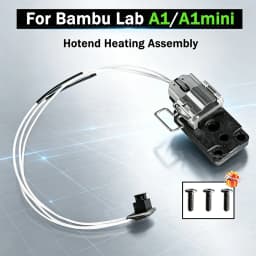 For Bambu Lab A1/A1mini Hotend Upgraded Heating Assembly High Temperature Resistance for Bambu Lab A1 Mini Bambulab Accessories