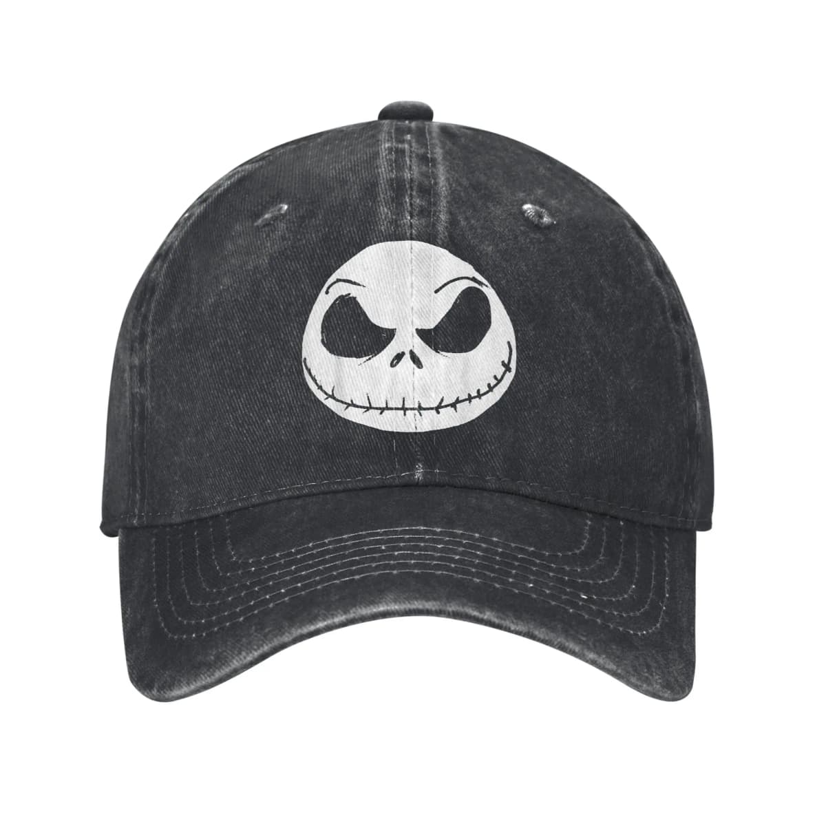 The Nightmare Before Christmas Jack Skellington Face Casual Baseball Cap For Men Summer Hats Fashion High Quality Baseball Caps