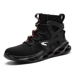 2026 Male Work Boots Indestructible Safety Shoes Men Steel Toe Shoes Puncture-Proof Work Sneakers Male Shoes Adult Work Shoes