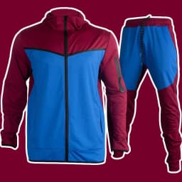 Luxury Brand Men Tracksuits 2-piece Set Black Sports Suit Tracksuits Jogging Men's Clothing Sweatpants Zip Sweatshirts Techwear