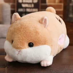 Cute Stuffed Animals Pillow Birthday Gifts Home Decor 90cm Cartoon Winter Hand Warm Hamster Plush Toy