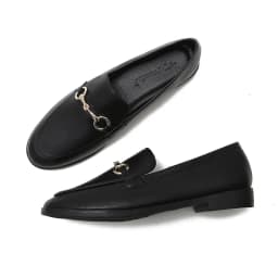 Hot Selling Women Shoes Ladies Flat Shoes Fashion Vintage British Leather Shoe Oxford Loafer Size 44 Comfy Casual Leather Flat