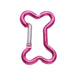 1pcs Carabiner Rock Aluminum Mountain Buckle Star/Heart/D/Bone Shape Locking Clasp Keychain Multifunction Tools Jewelry Findings