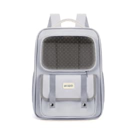 Moorpet Transparent Cat Backpack, All‑Season Breathable Pet Carrier, Portable Dual‑Use Shoulder & Hand Bag for Cats & Small Dogs