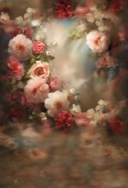 Mehofond Photography Background Oil Painting Flowers Abstract Texture Kids Birthday Adult Portrait Decor Backdrop Photo Studio