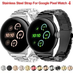 Stainless Steel Strap For Google Pixel Watch 4 3 41mm 45mm Replace Bracelet For Google Pixel Watch 1 2 3 Band Accessory No Gaps