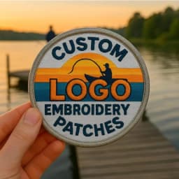 Custom Embroidered Patches for Clothes Personalized Patch Embroidery Name Patch Logo for Clothes Jacket DIY Iron on Patch