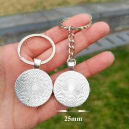Custom Your Photo Keychain Personalized Daughter Baby Family Best Friend Singer Logo Name Print Glass Car Keyring Gifts