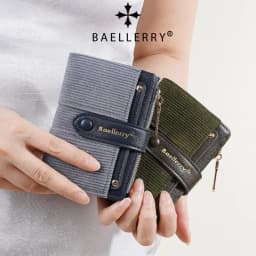 Braellery Multi-card Holder for Women Large Capacity Wallets Female Fashion Wallets Coin Change Purse Patchwork Design Purse