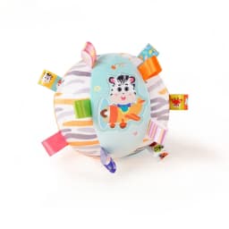 Baby Rattles Toys Soft Plush Hand Rattles Hand Grip Ball Animal Pattern Rattles Shaker for 3 6 9 12 Months Plush Vocal Toy