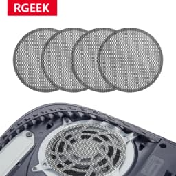 4Pcs For PS5 Console Dust Filter Dustproof Mesh Case Cover Easy Cleaning Faceplate Ventilator Game Accessory For PlayStation 5