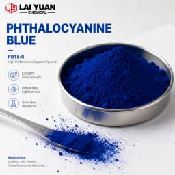 Phthalocyanine Blue B for Plastics Rubber Inks Printing - BGS for Paints Coatings Automotive High Performance Organic Pigment