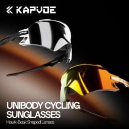 KAPVOE Outdoor Sports Hiking Women Bicycle Cycling UV400 Goggles Men Photochromic Cycling Sunglasses Road Driving Bike Glasses