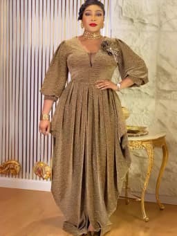 Plus Size African Party Dresses for Women 2026 New Fashion Dashiki Ankara Wedding Evening Gown Elegant Turkey Muslim Maxi Dress