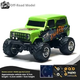 Mini RC Car 1:64 Remote Control Drift Car Mini High-Speed Off-road Climbing Racing Cars Children's Toys Adult Gifts In Stock