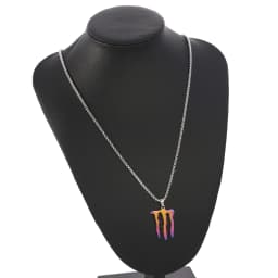 Hip-Hop Style Demon Claw Necklace Titanium Steel Pendant Unique Fashion Accessory for Parties Gift for Women And Men