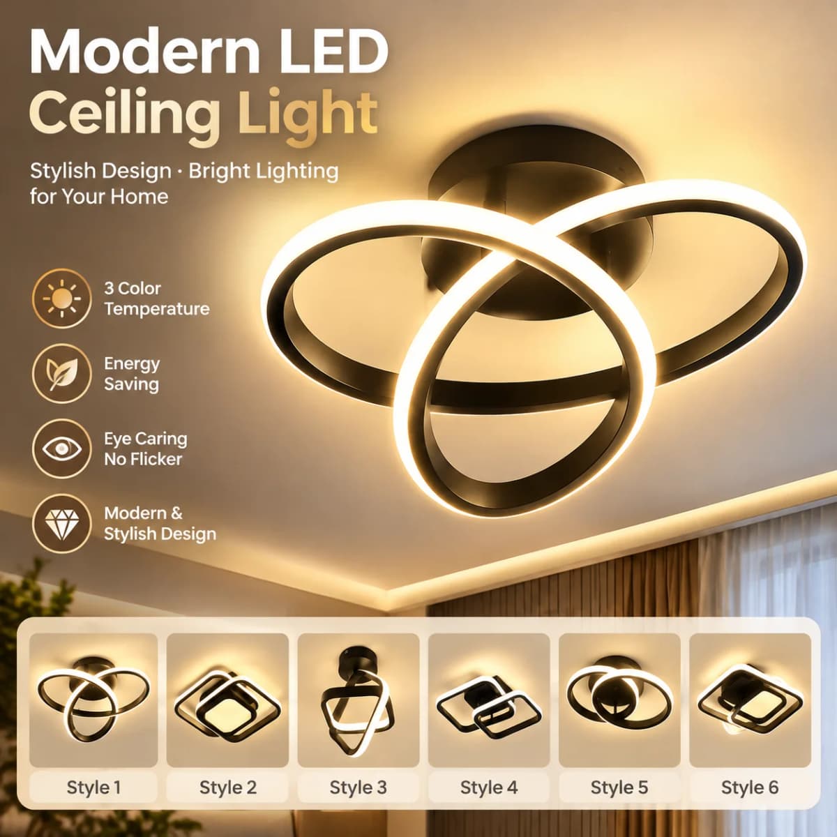 Nordic Modern Minimalist Corridor LED Ceiling Light Home Lighting Decor Corridor Balcony Entrance Lighting Lamps for Living Room