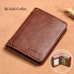 Luxury Designer Men's Wallet PU Leather Credit Card Holder Purse for Men Cardholder Wallets Male Handbag