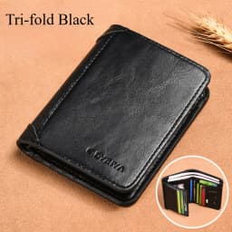 Luxury Designer Men's Wallet PU Leather Credit Card Holder Purse for Men Cardholder Wallets Male Handbag
