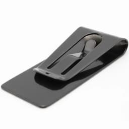 Stainless Steel Double Sided Metal Money Clips High Quality Men Women Simple Silver Dollar Cash Clamp Credit Card Holder Wallets