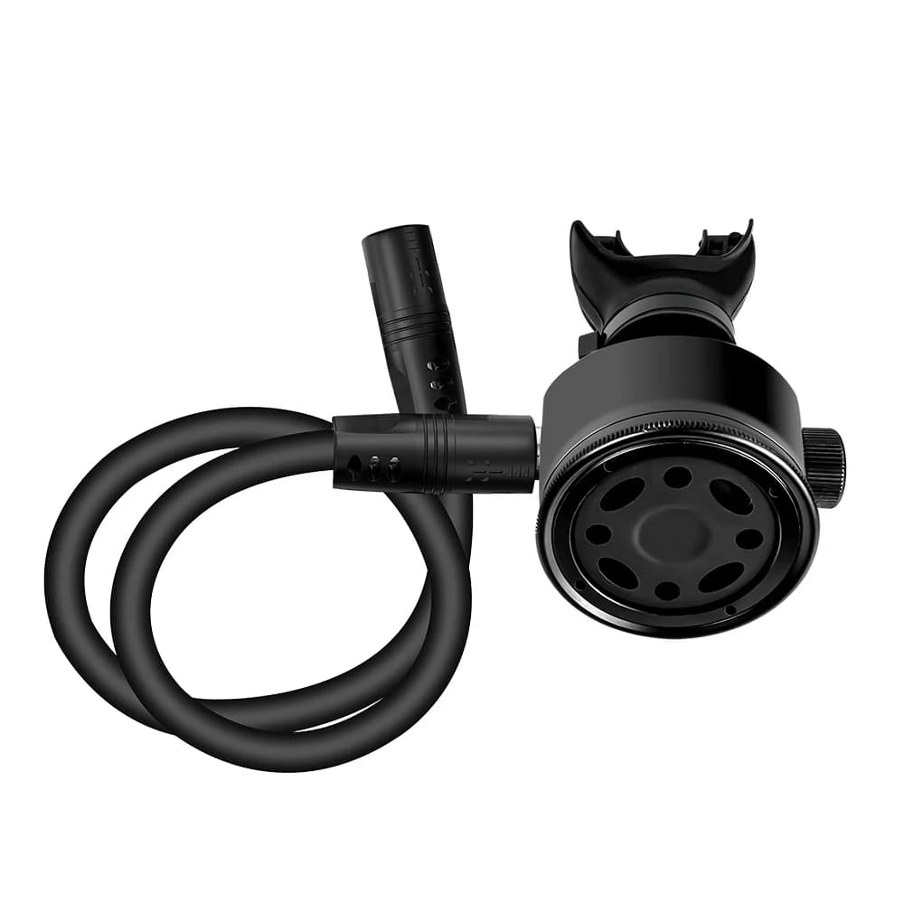 DEDEPU Aluminum Scuba Diving Regulator Second Stage | Octopus Backup Valve with Mouthpiece | Professional Diving Equipment