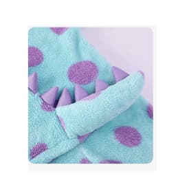 Family Monster Cosplay Sully Costume Blue Anime Outfit Coral Fleece Warm Women Men Boy Girl Halloween Christmas Onesie Jumpsuit