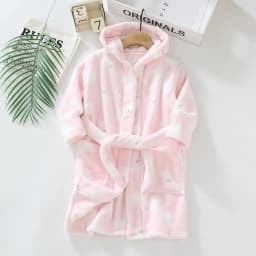 Kids Coral Velvet Bathrobe Baby Girls Boy Cartoon Fleece Pajamas Children Soft Bath Robe Nightgown Teenager Toddler Clothing